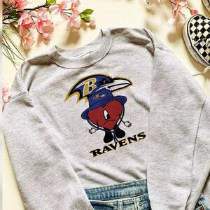 Bunny Ravens NFL Baltimore Ravens Football Team Sweatshirt shirt